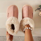 Style’s Lab™ Cozy Winter Plush Slipper Boots (Women’s)