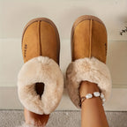 Style’s Lab™ Cozy Winter Plush Slipper Boots (Women’s)