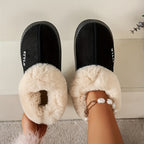 Style’s Lab™ Cozy Winter Plush Slipper Boots (Women’s)