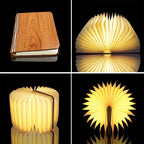 SootheGlow™ — 3D Folding Book Light with Ambient Glow Modes