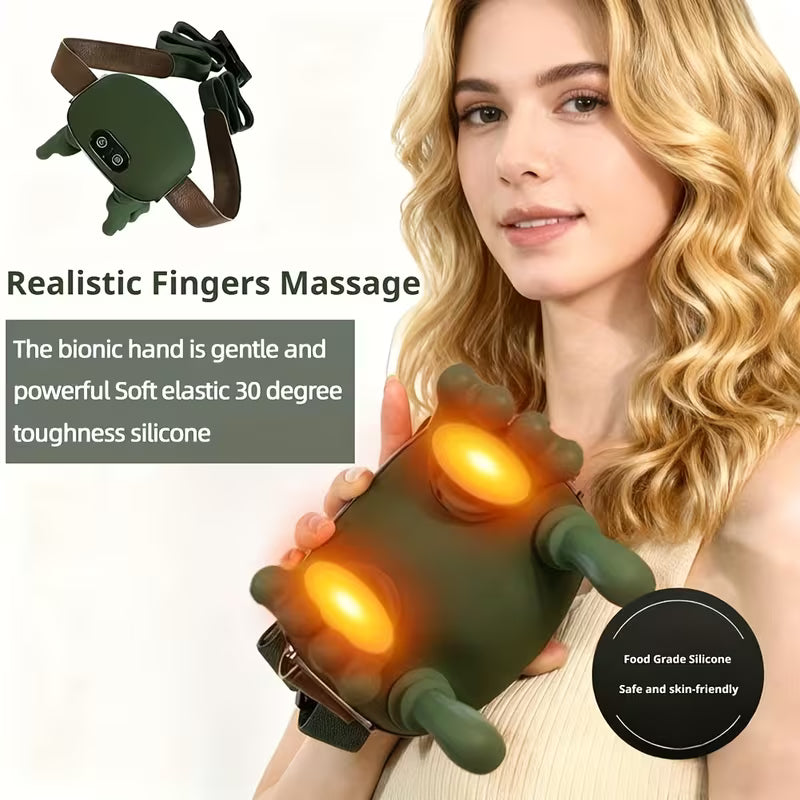 SoothePalm™— Human-Hand Neck & Shoulder Massager