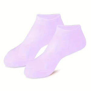 Unisex Silicone Moisture Socks (1 Pair) — For Dry, Cracked Heels