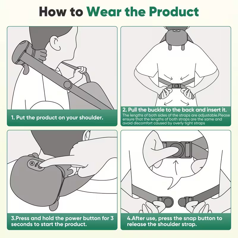 SoothePalm™— Human-Hand Neck & Shoulder Massager