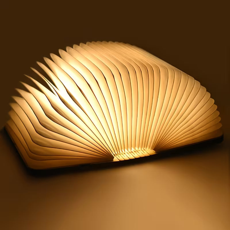 SootheGlow™ — 3D Folding Book Light with Ambient Glow Modes
